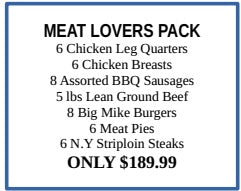 Meat Lovers Pack