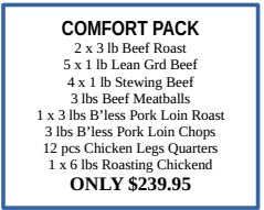 Comfort Pack